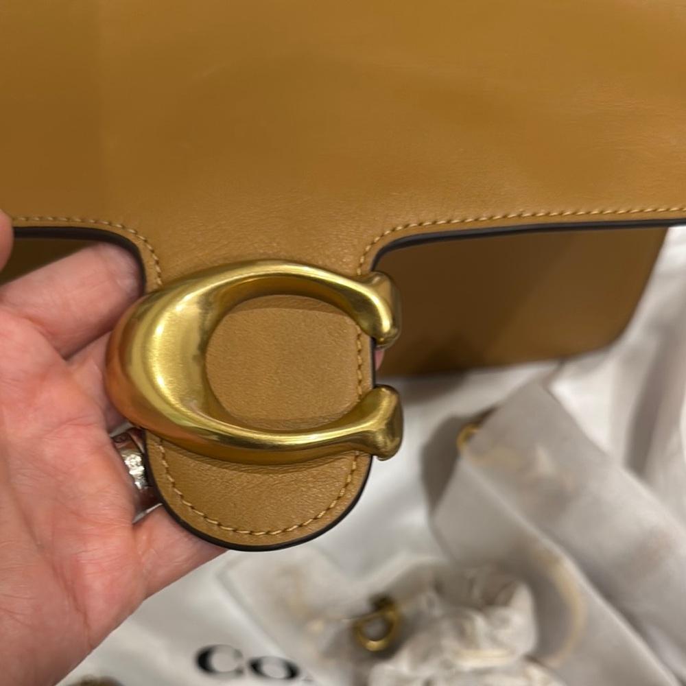 Coach Tabby Leather Shoulder Bag - Picture 4 of 7